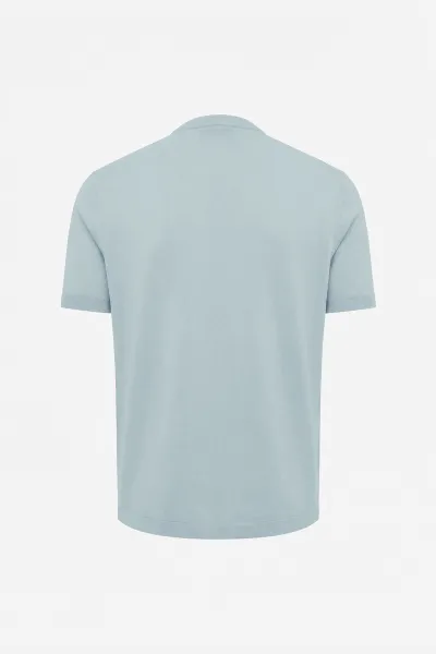 Roundneck T-shirt | Lichtblauw